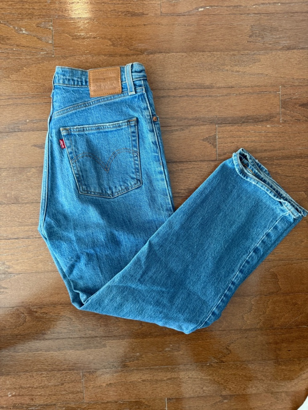 Levi's Ribcage Straight leg Jeans